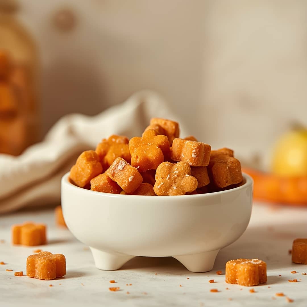 Carrot Apple Chewy Bites Dog Treats