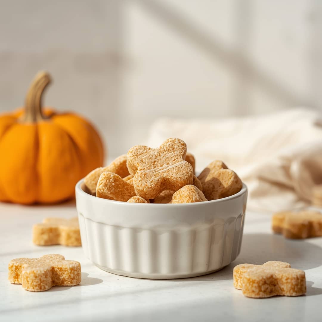 Cool Easy Frozen Dog Treats Pumpkin