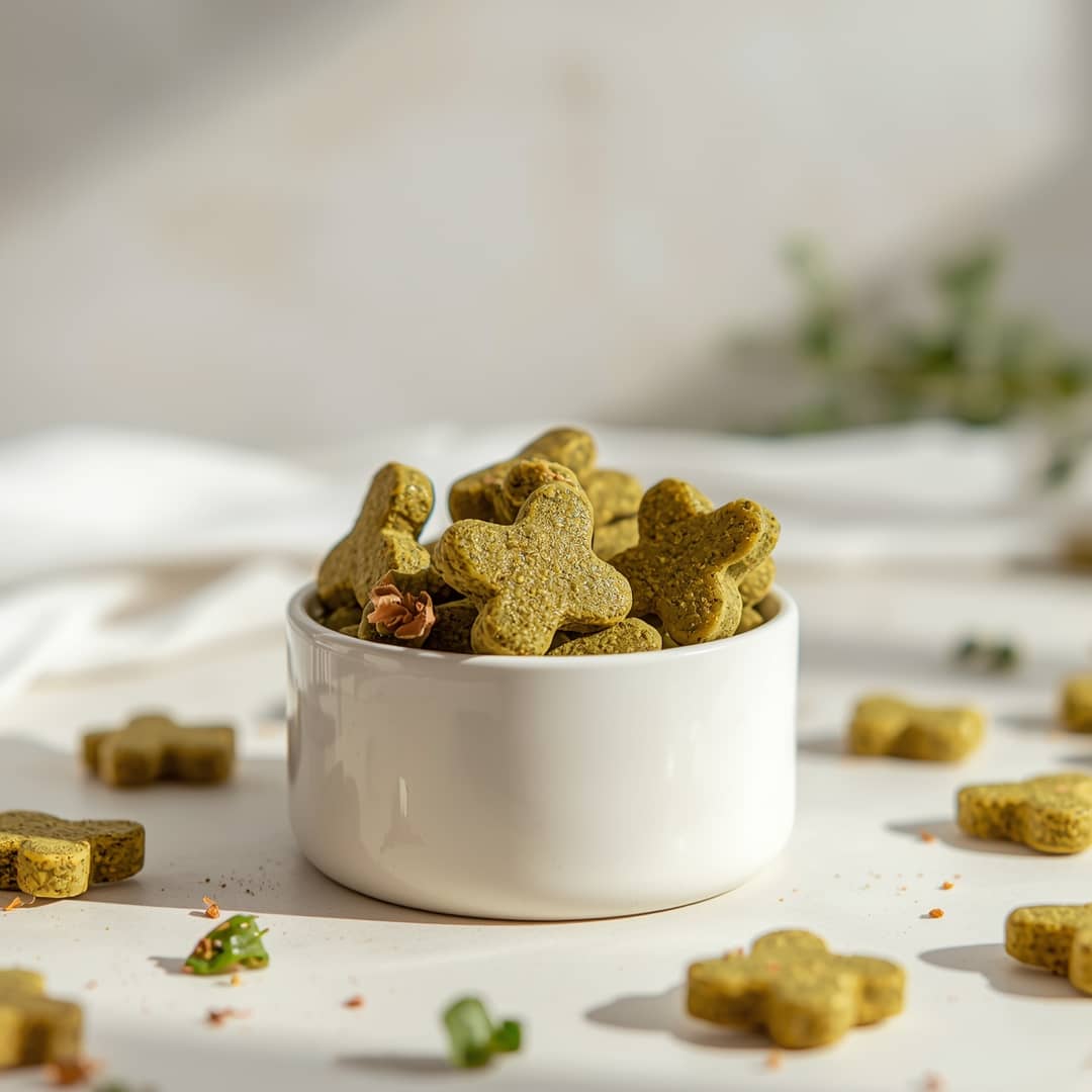 DIY Green Dog Breath Treats