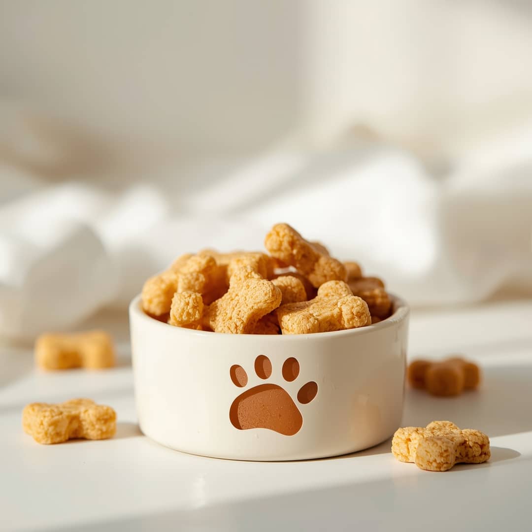 Easy Apple Cheddar Dog Treats