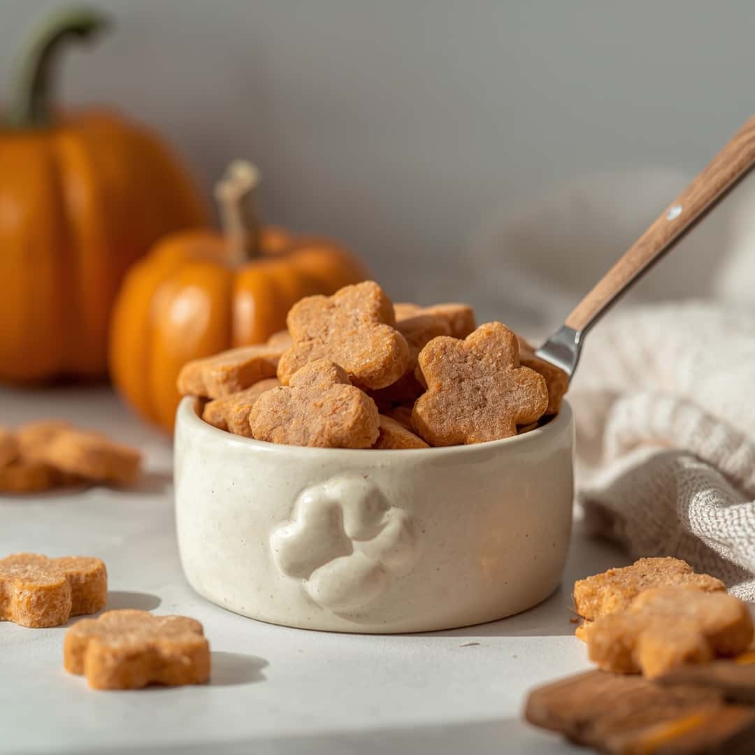 Halloween Frozen Pumpkin Dog Treats 2 Halloween Frozen Pumpkin Dog Treats