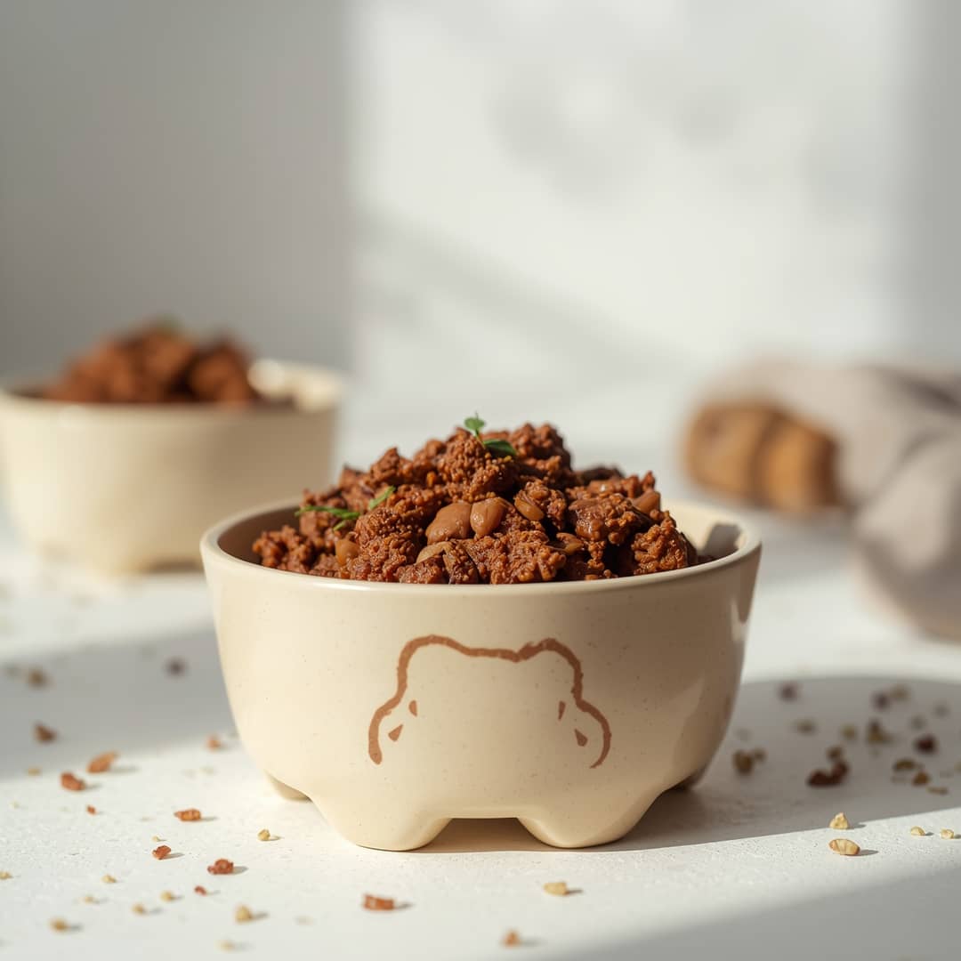 Homemade Crockpot Dog Food Ground Beef 2 Homemade Crockpot Dog Food Ground Beef