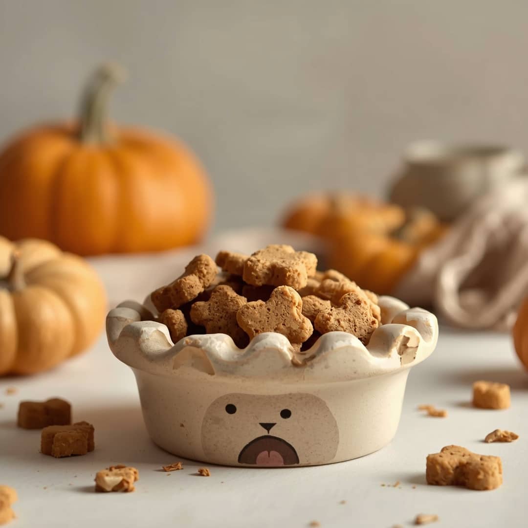 Homemade Pumpkin Dog Treats