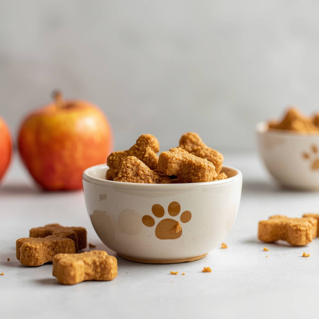 Make Applesauce Peanut Butter Dog Treats