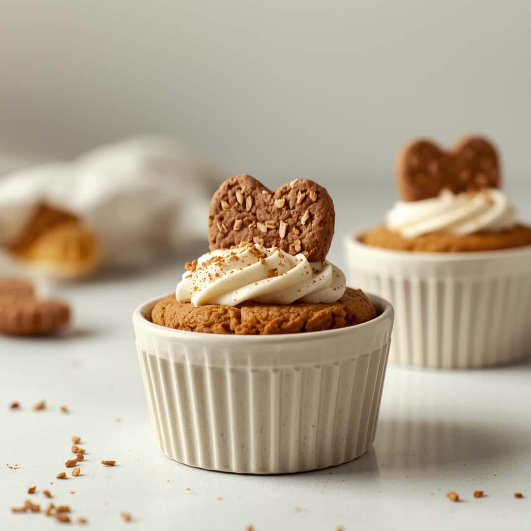 No-Bake Gingerbread Cheesecake Cups
