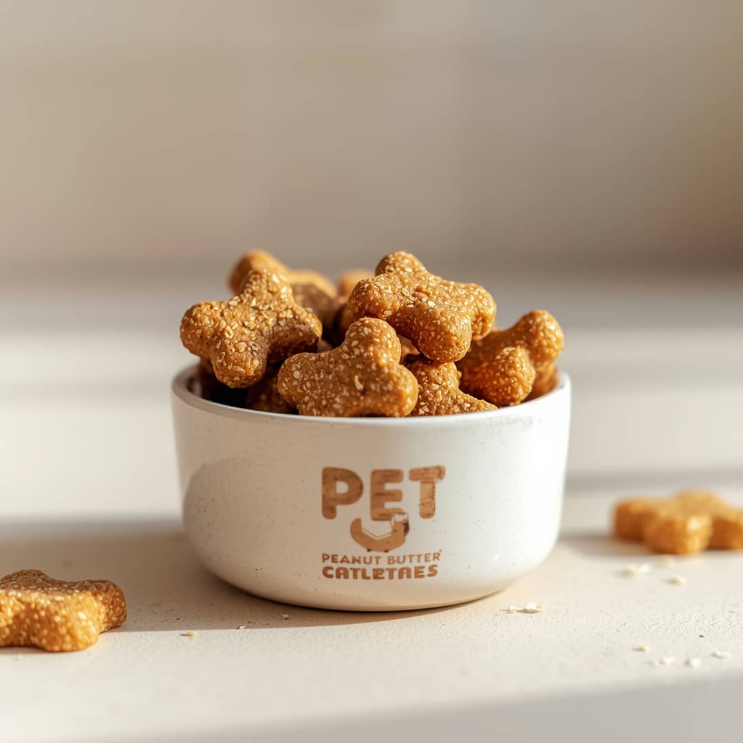 Peanut Butter Oatmeal Dog Treats