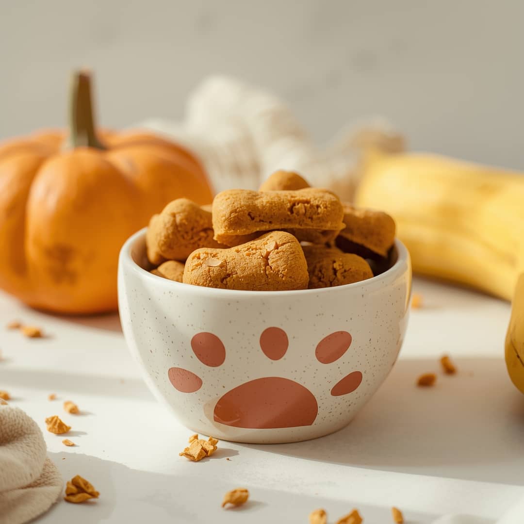 Pumpkin Banana Soft Dog Treats