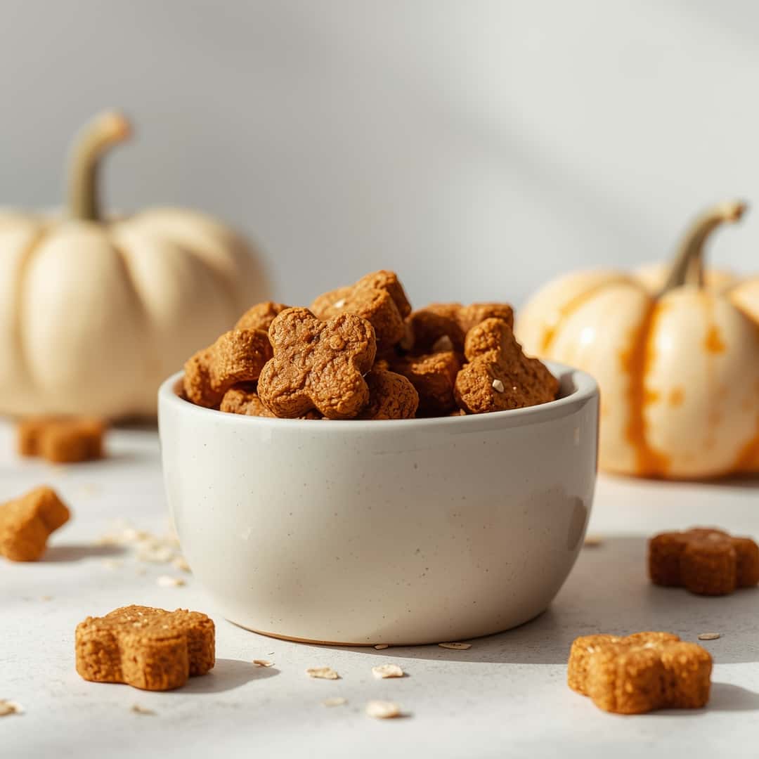 Pumpkin Oat Dog Treats Recipe 2 Pumpkin Oat Dog Treats Recipe