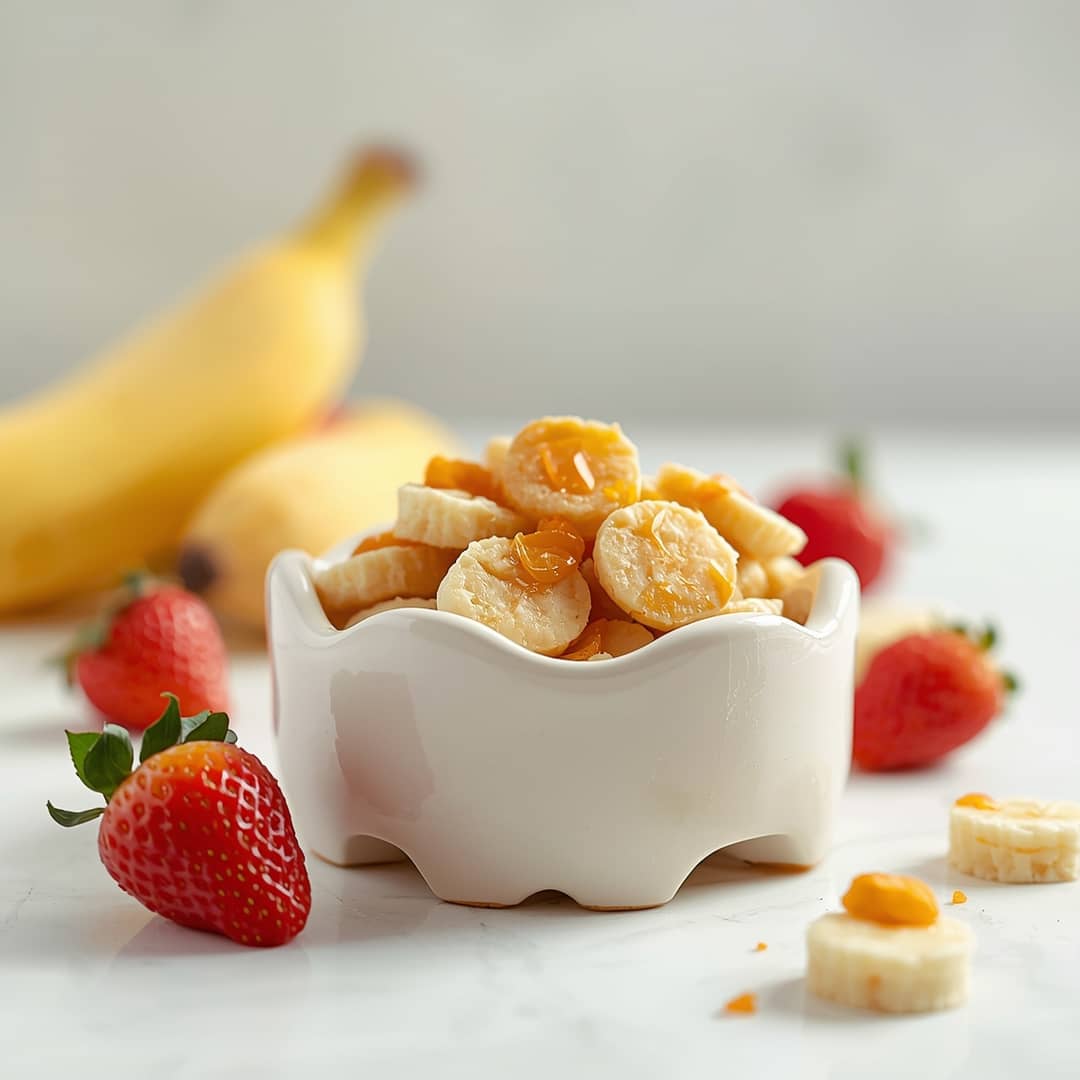 Strawberry Banana Honey Drops for Dogs