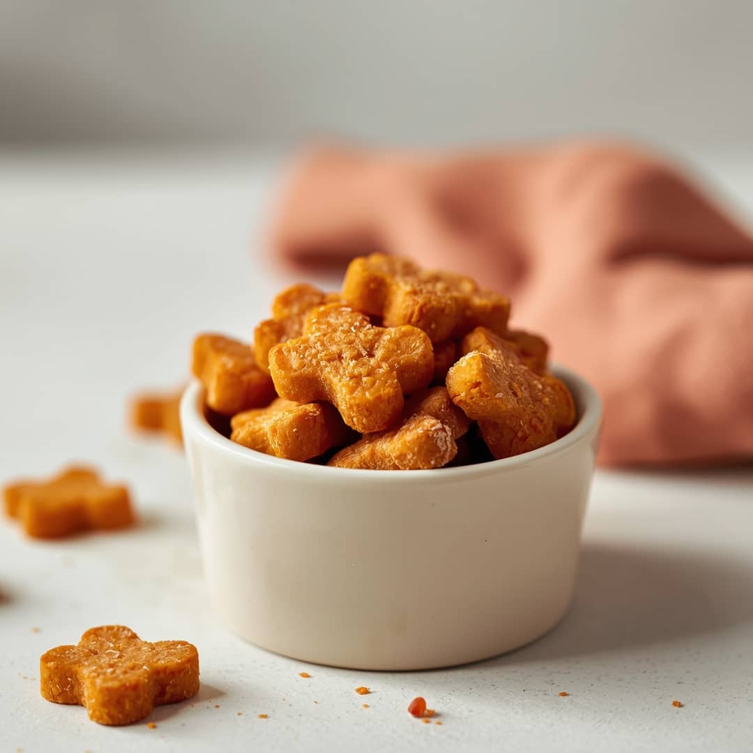 Sweet Potato Cheddar Dog Treats