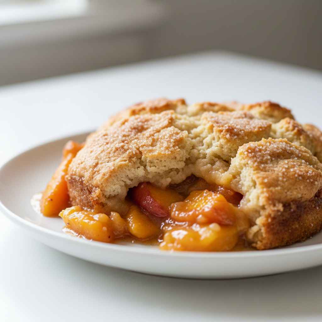 Authentic Peach Cobbler Recipe