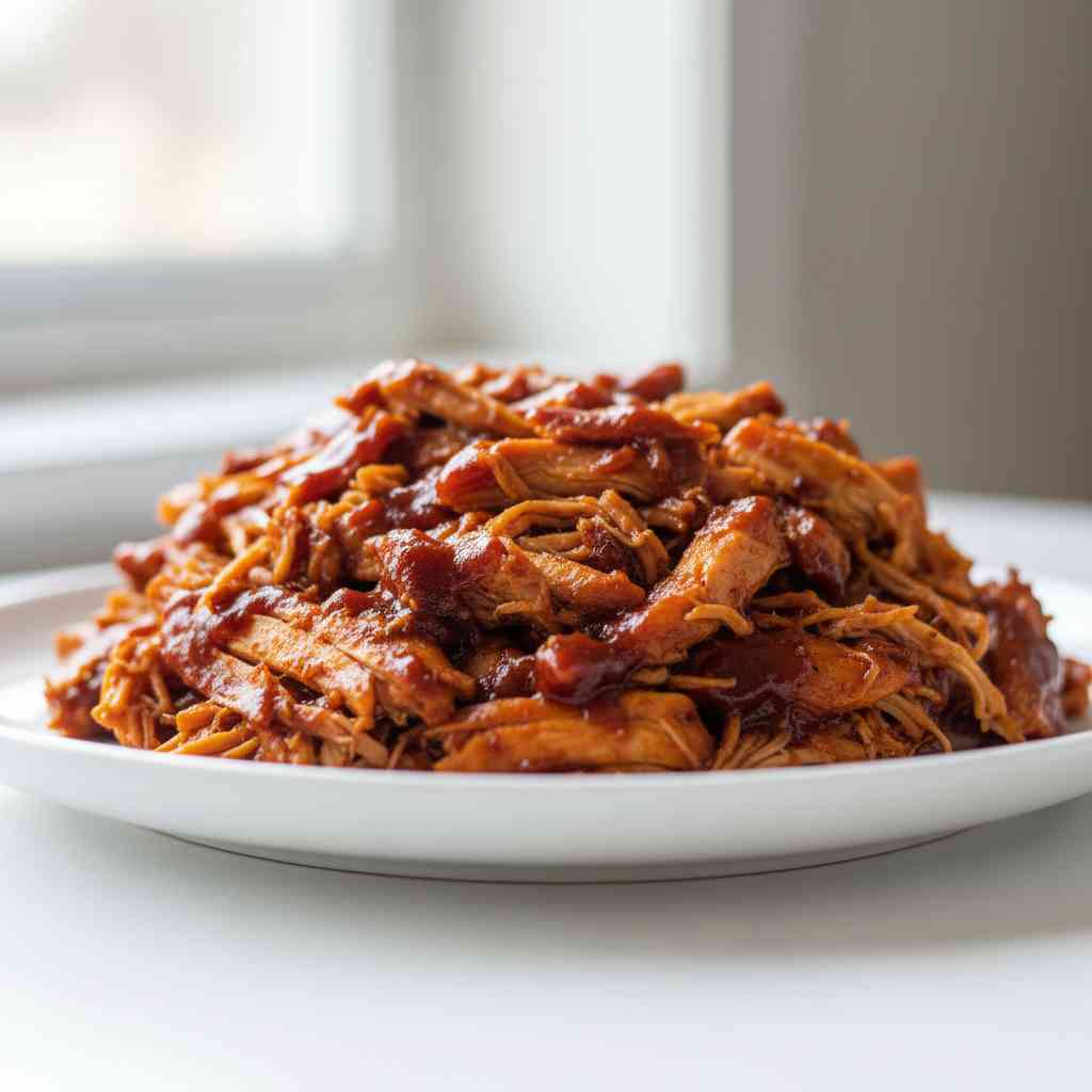 Crock Pot BBQ Pulled Chicken