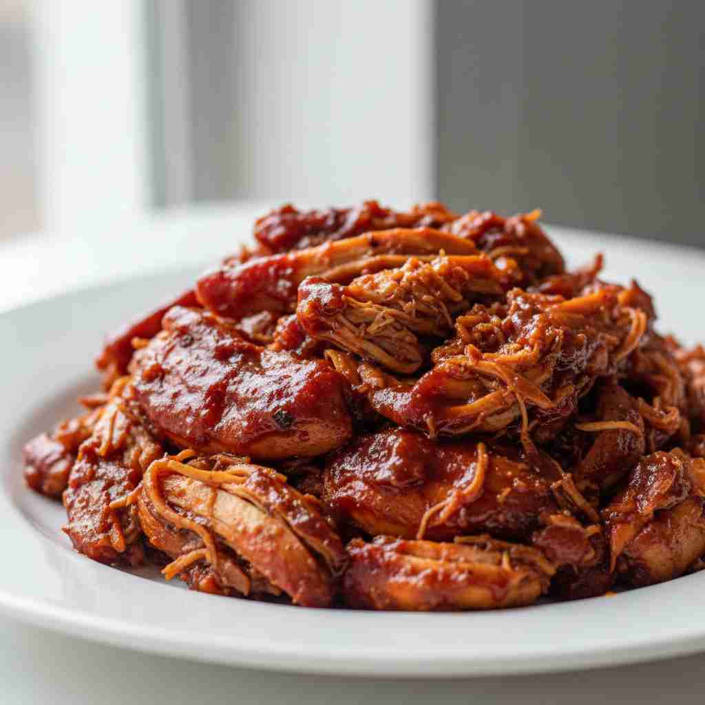 Crock Pot BBQ Pulled Chicken