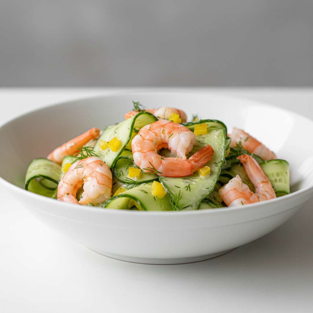 Cucumber Shrimp Salad