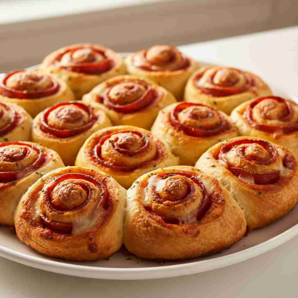 Easy Mini Pepperoni Pizza Pinwheels