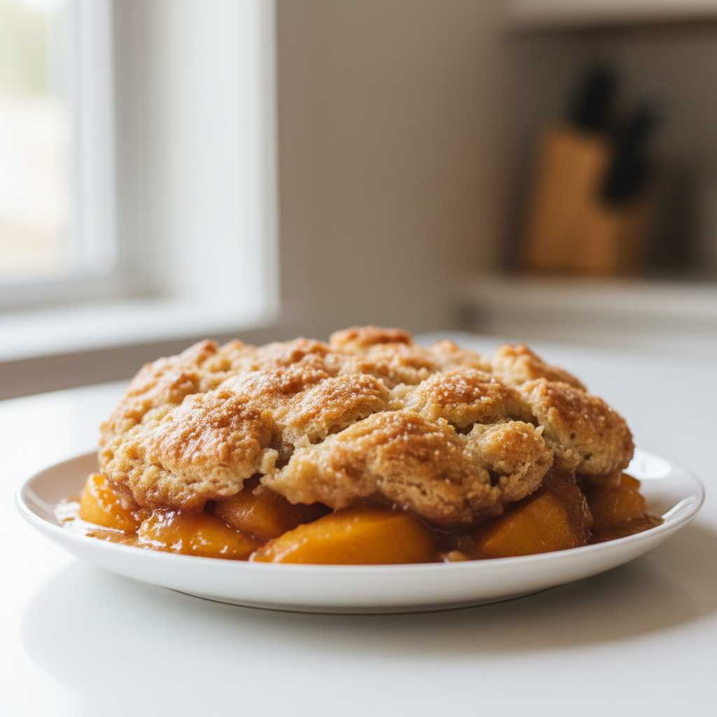 Easy Southern Peach Cobbler