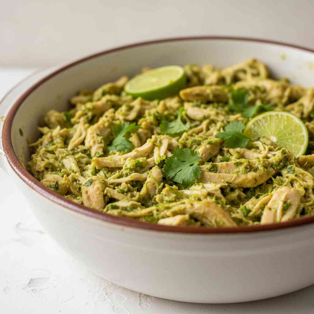 Easy Zesty Crockpot Cilantro Lime Chicken
