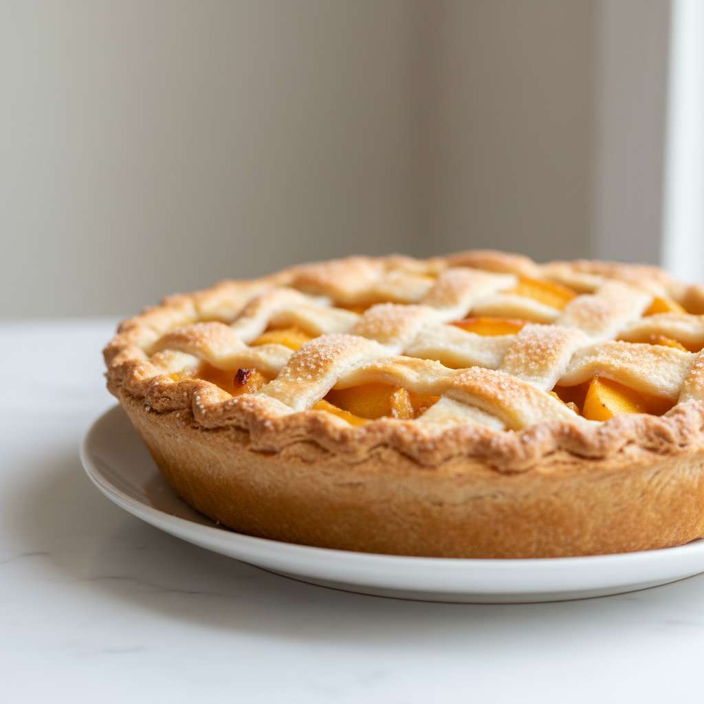 Fresh Peach Pie Recipe