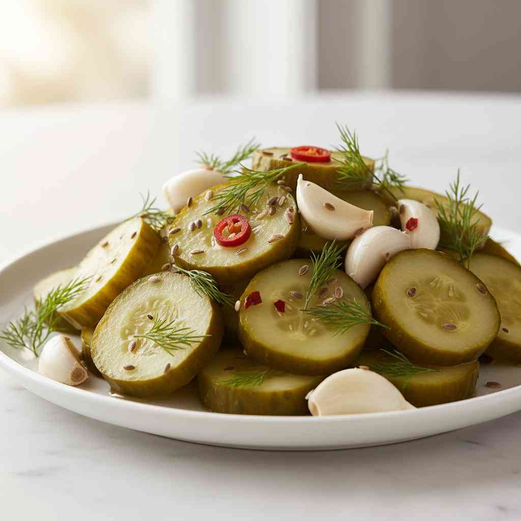 Garlic Dill Pickles 2 Garlic Dill Pickles