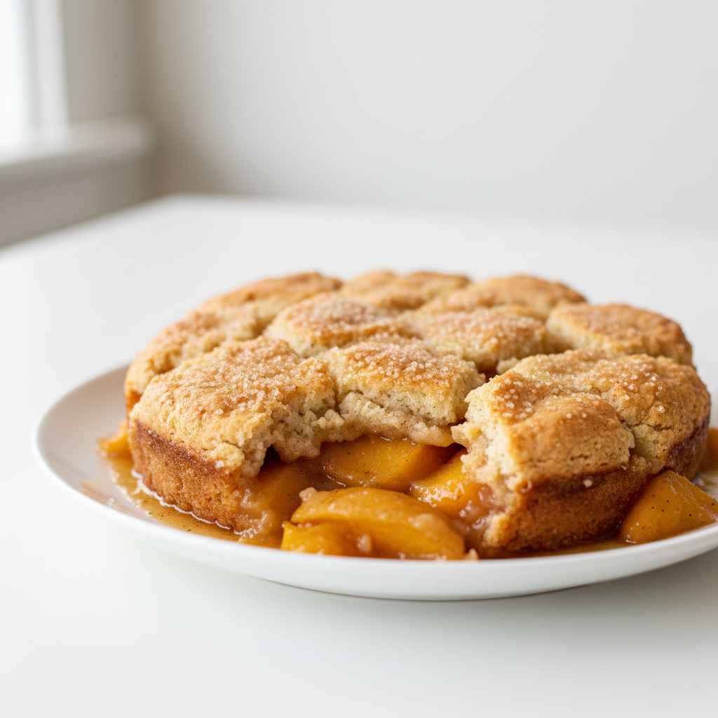 Homemade Peach Cobbler