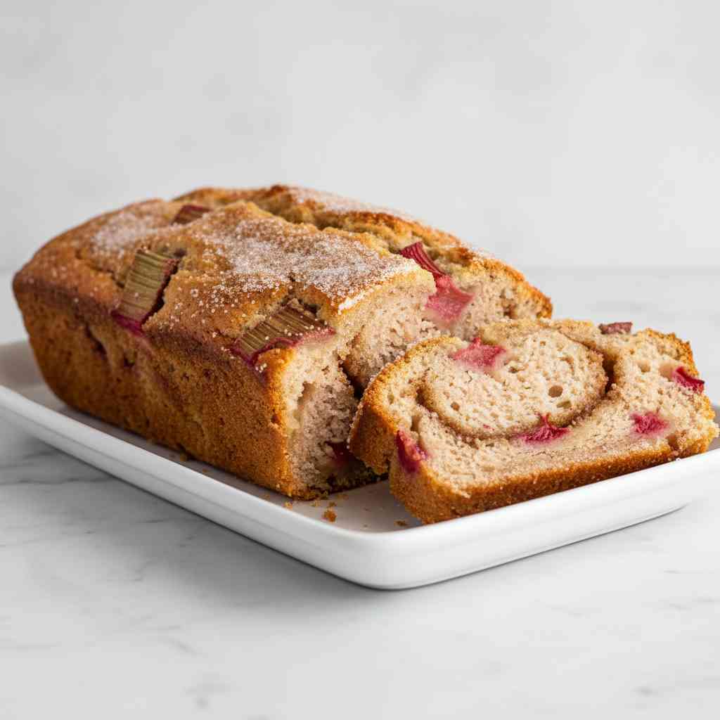 Old-Fashioned Rhubarb Bread