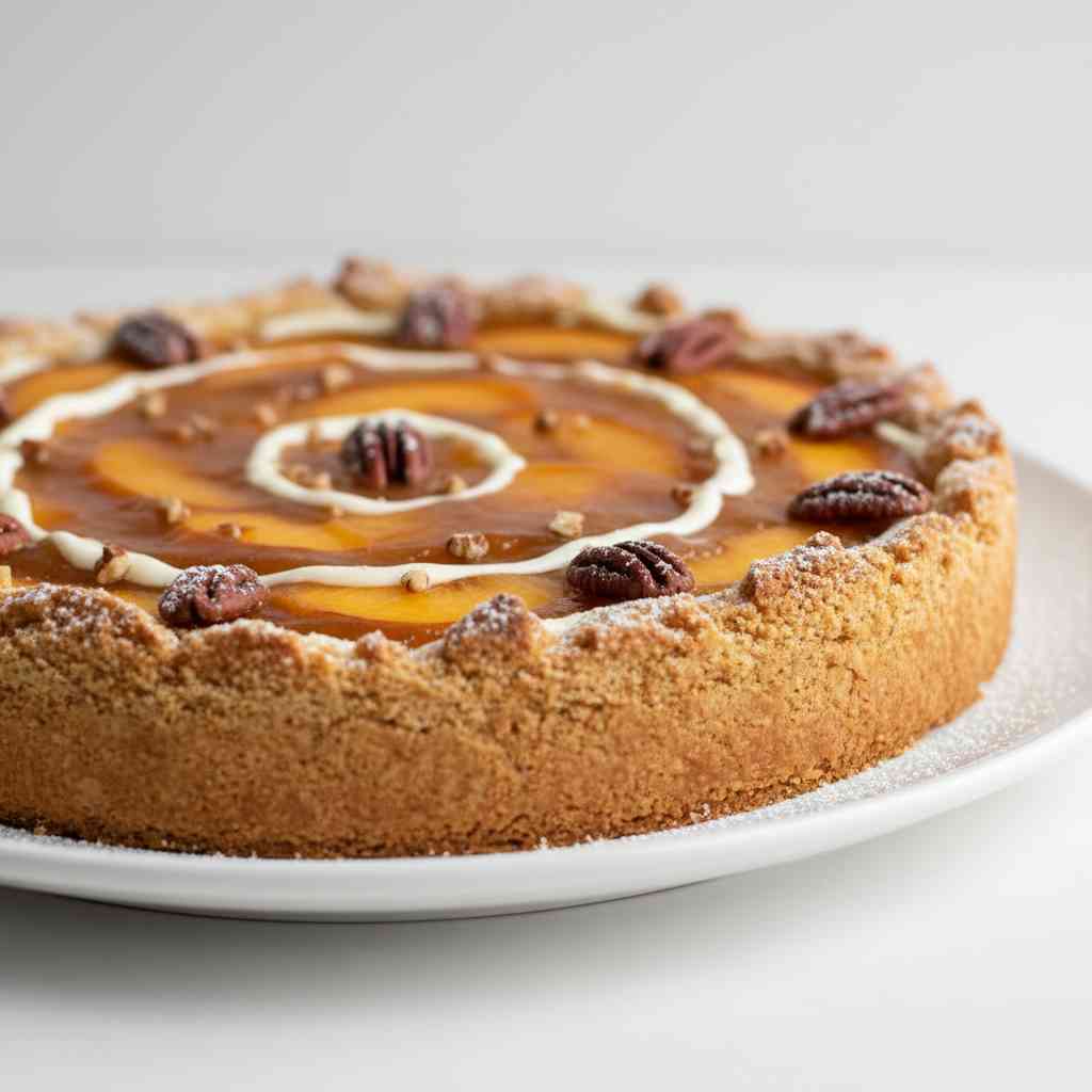 Peach Delight Pecan Crust