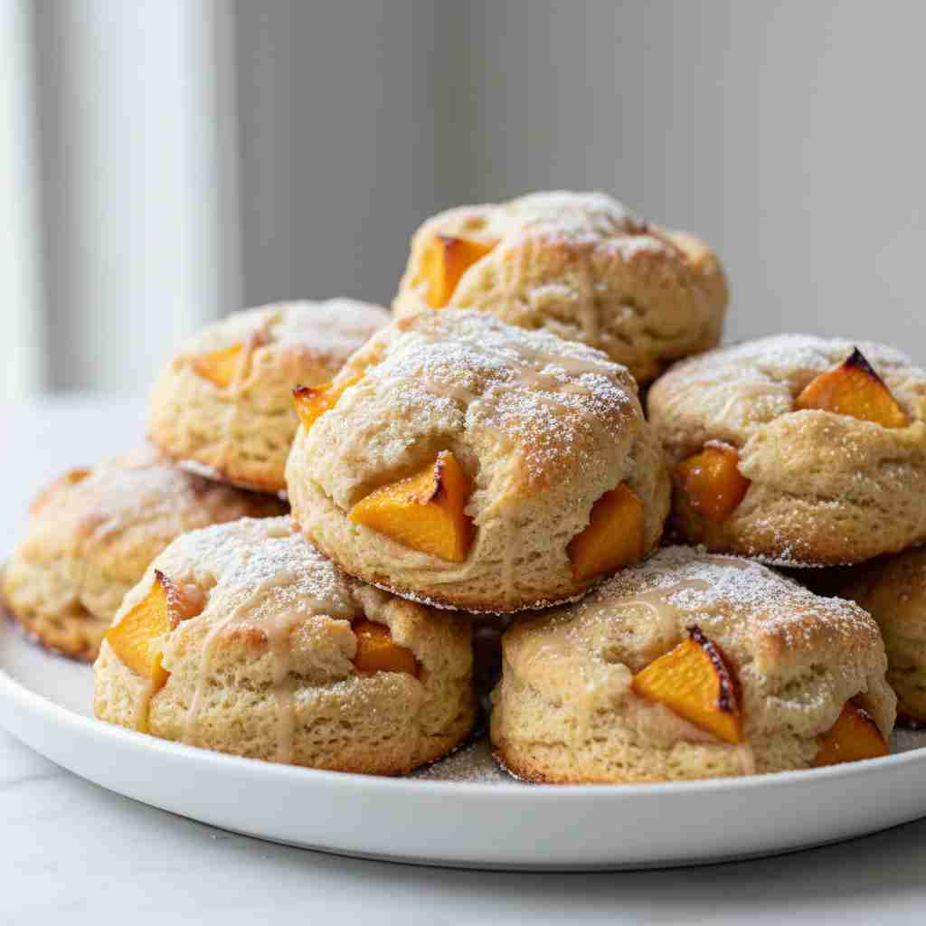 Peach Scones Recipe 2 Peach Scones Recipe