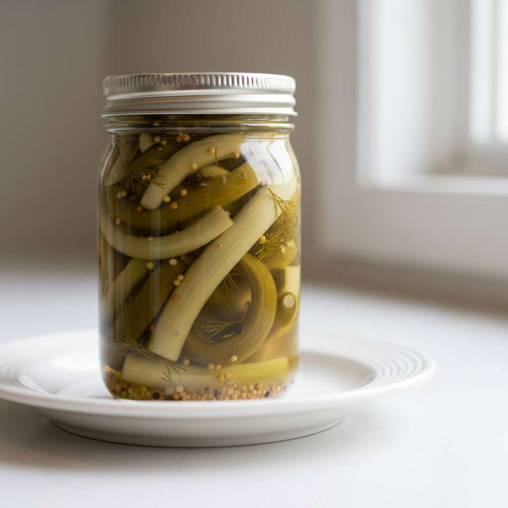 Preserve Garlic Scape Pickles 2 Preserve Garlic Scape Pickles