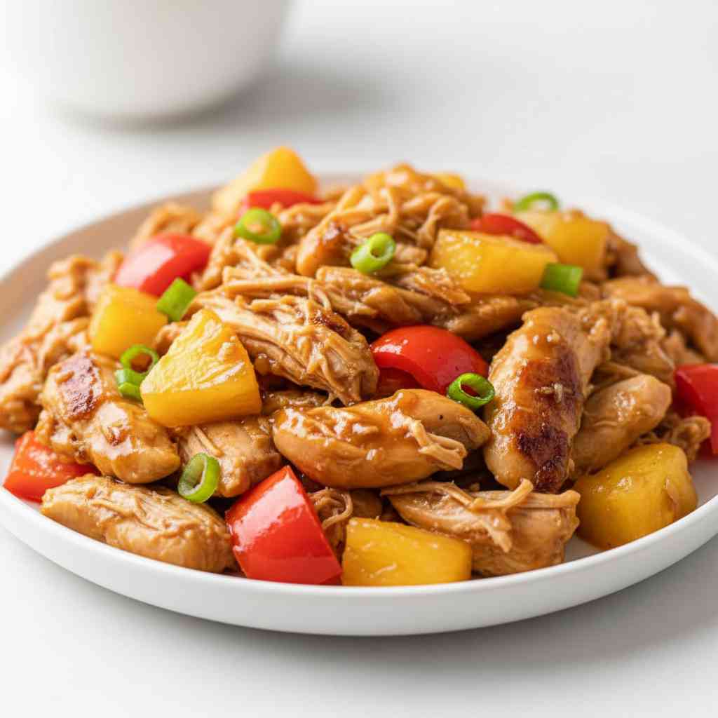 Sweet Hawaiian Crockpot Chicken