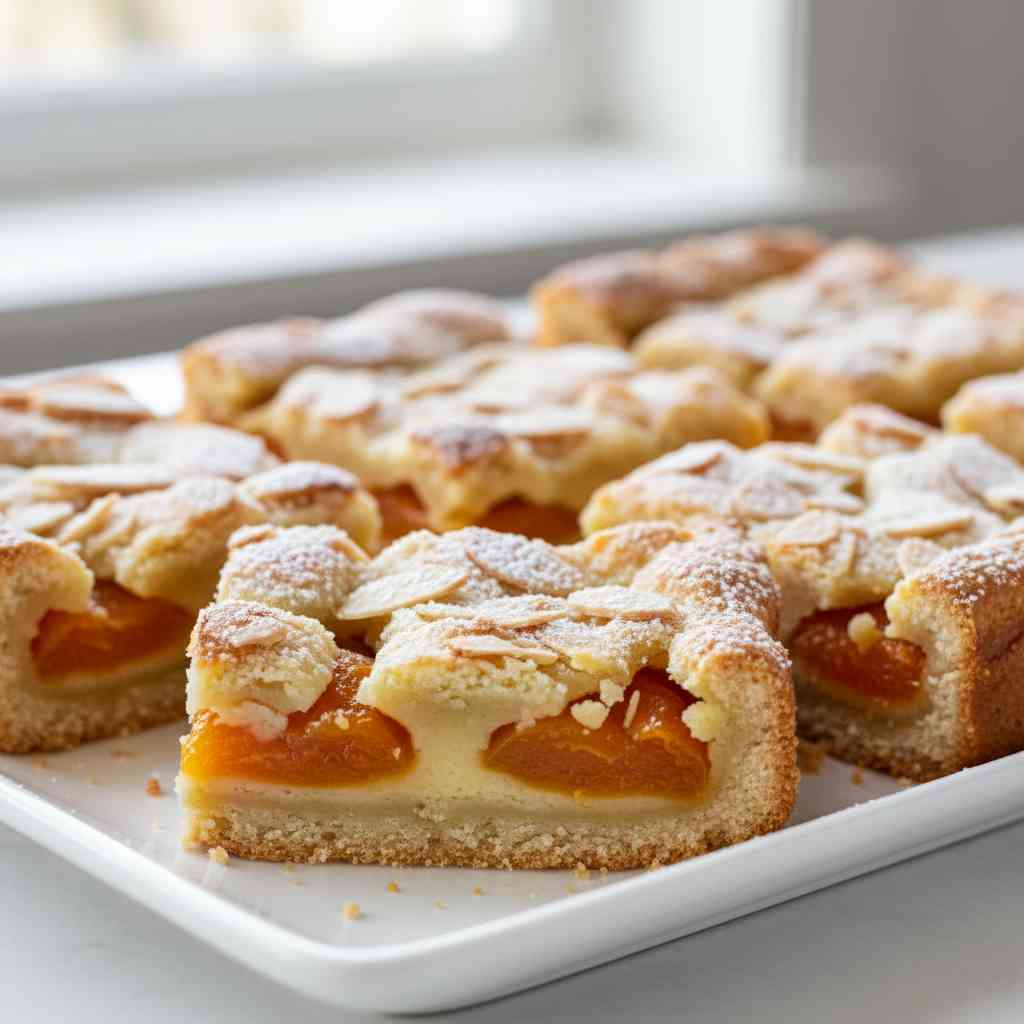 Apricot Frangipane Bars Recipe
