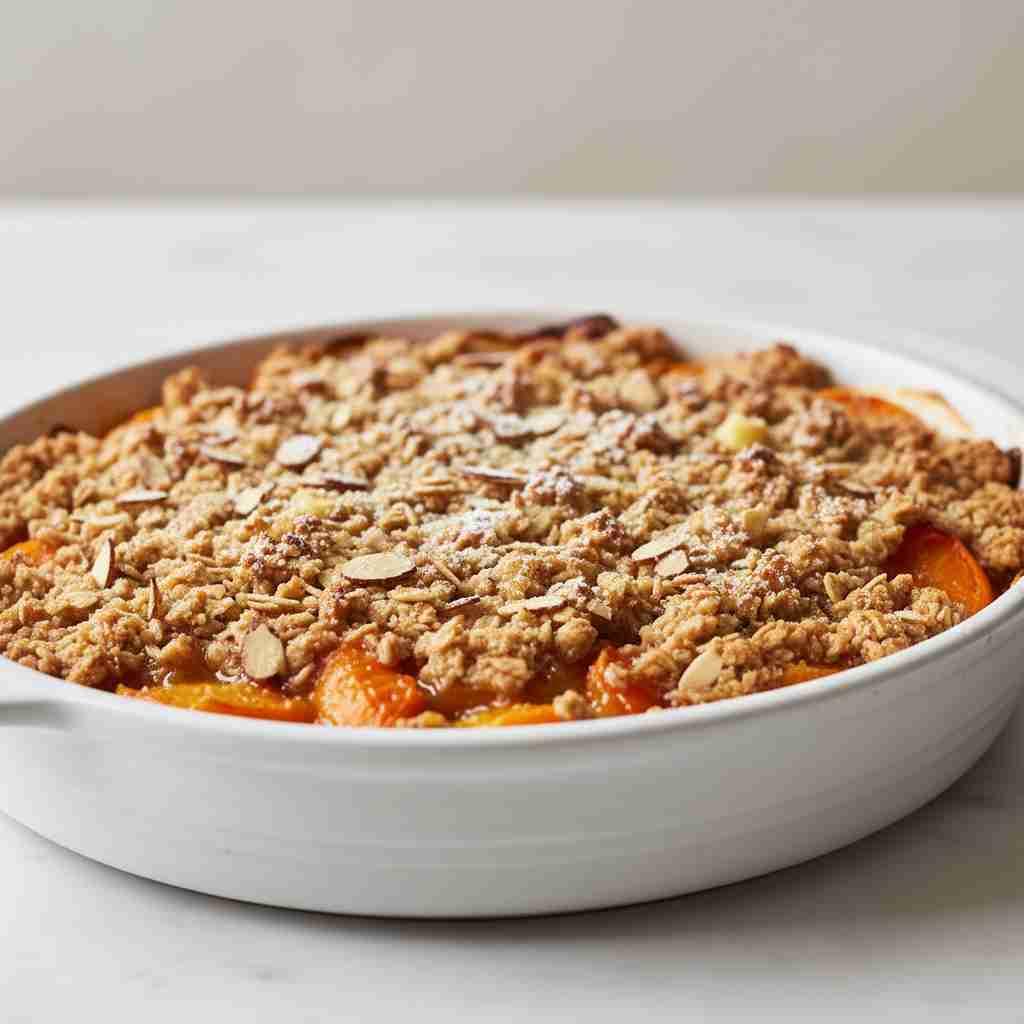 Easy Apricot Crisp Recipe