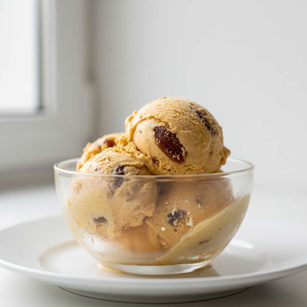 Easy Dried Apricot Ice Cream