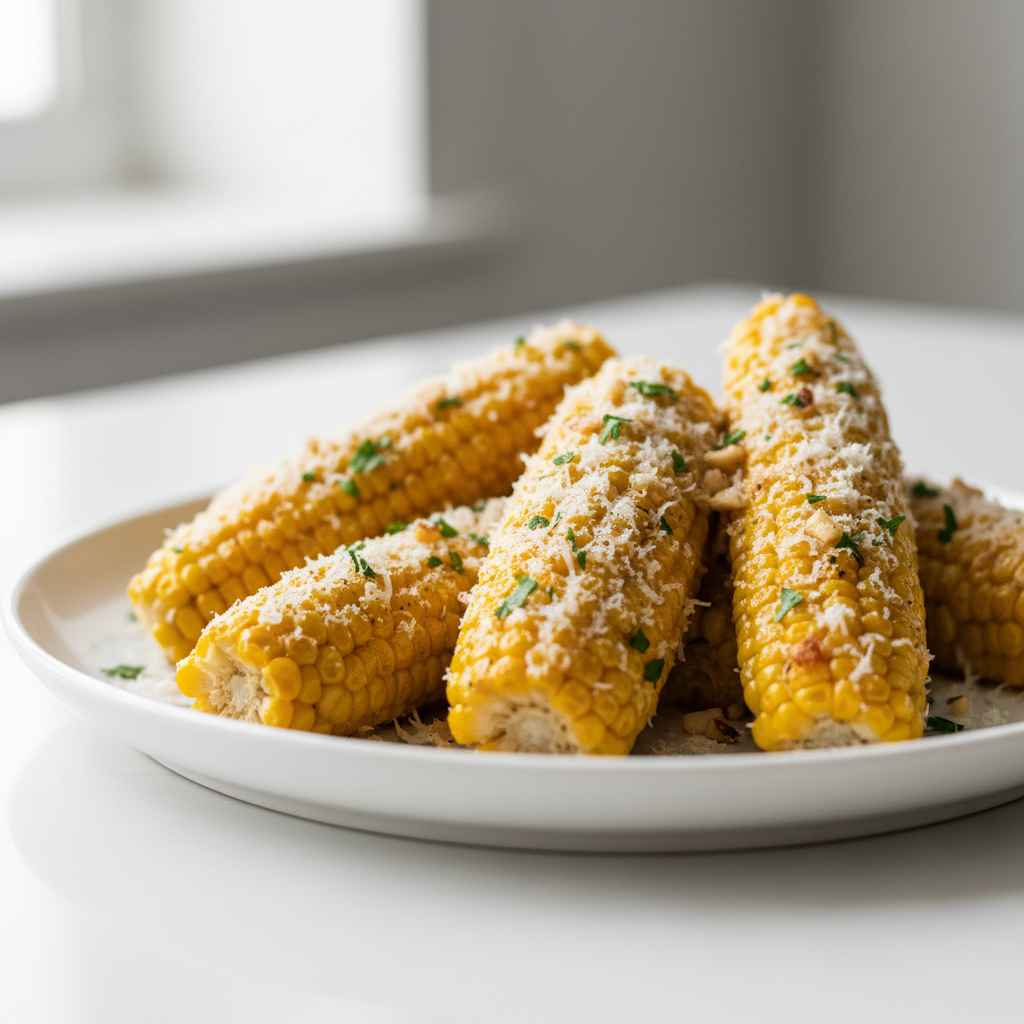 Parmesan Garlic Corn Ribs