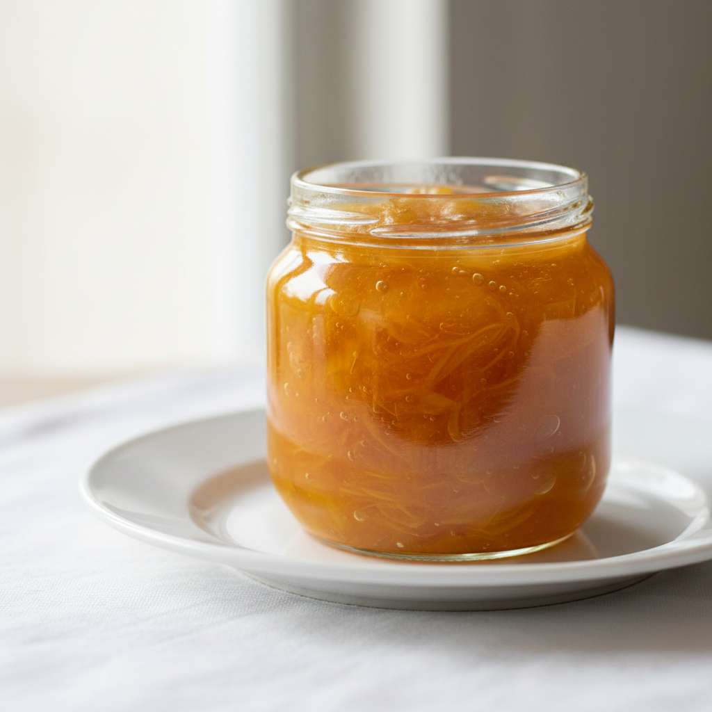 Peach Marmalade no pectin 2 Peach Marmalade no pectin