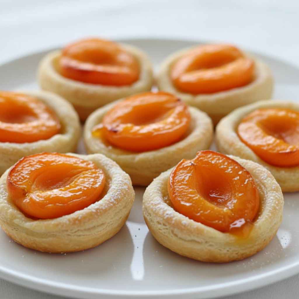 Quick Mini Apricot Tarts