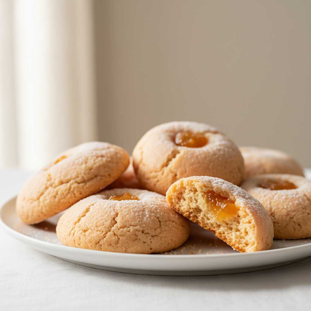 Soft Peach Cookies 2 Soft Peach Cookies