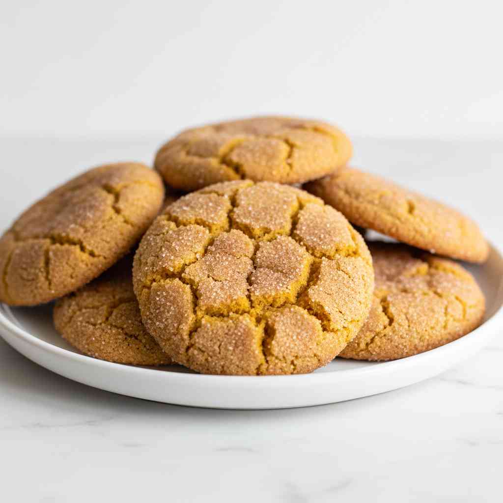 Soft Pumpkin Snickerdoodles
