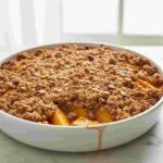 Ultimate Healthy Peach Crumble