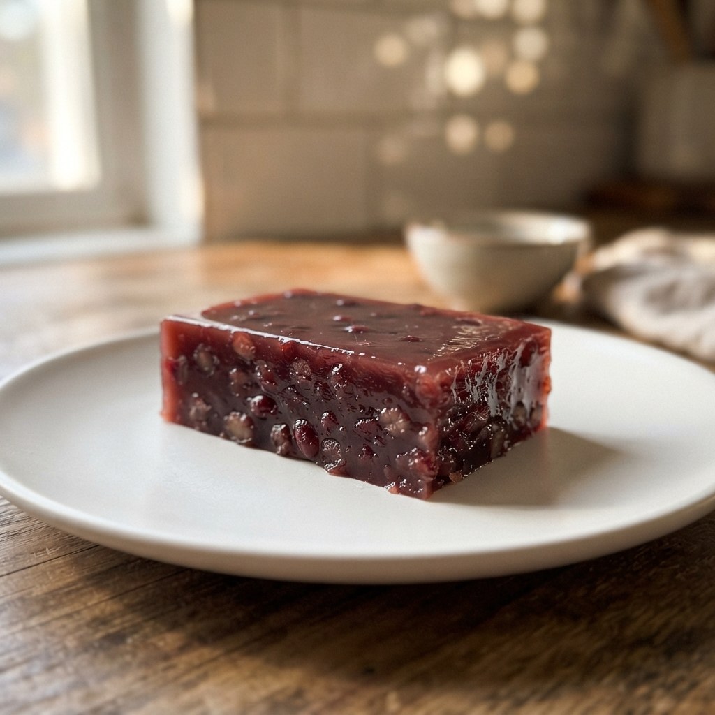 Traditional 4-Ingredient Japanese Red Bean Yokan 2 Traditional 4-Ingredient Japanese Red Bean Yokan